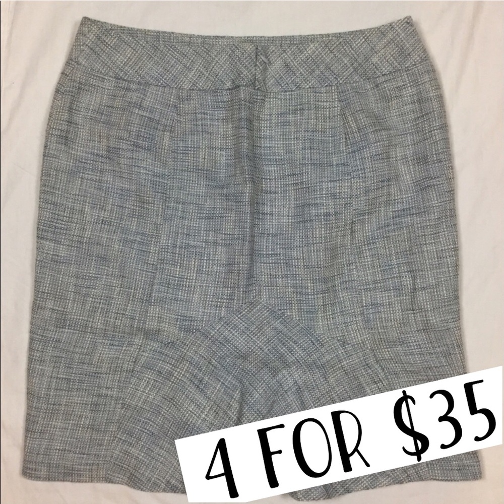 Ann Taylor tweed skirt size 12 petite